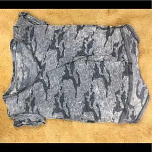 Gray Camo American Eagle Tee